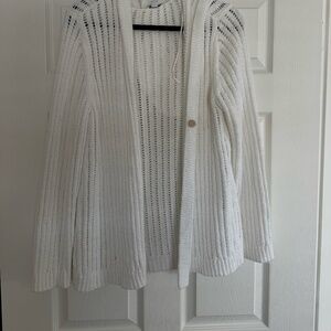 J Jill Knit Cardigan with Hood